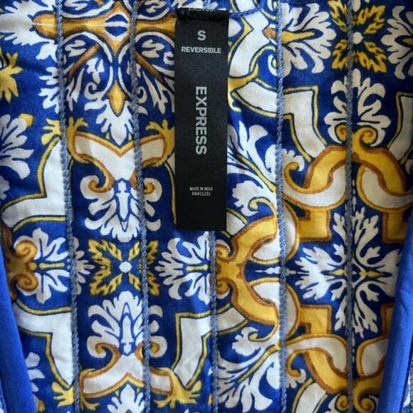 Express Quilted Reversible Jacket NWT - Picture 4 of 4